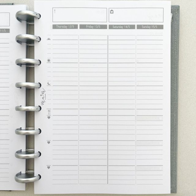 Navulling Mumplanner: 1 week op 2 bladzijden - Afbeelding 6