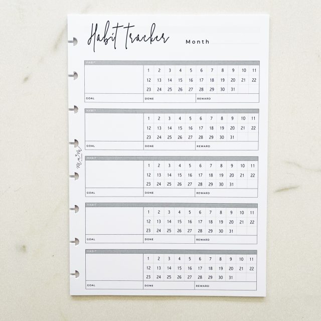 Insert: Habit tracker - Afbeelding 3