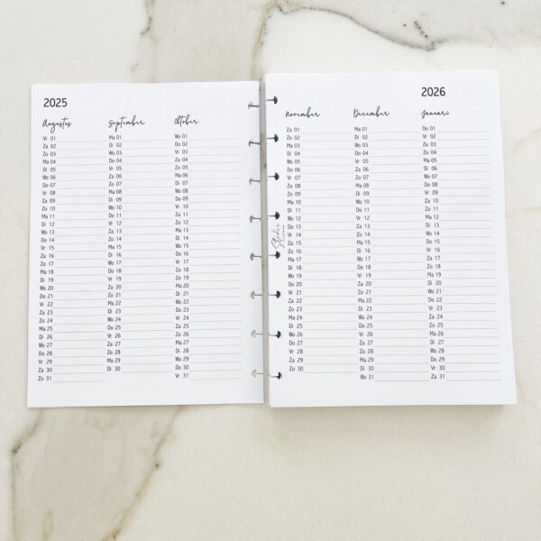 Navulling studieplanner - Afbeelding 4