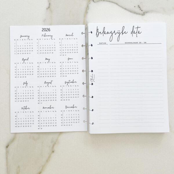 Navulling studieplanner - Afbeelding 3