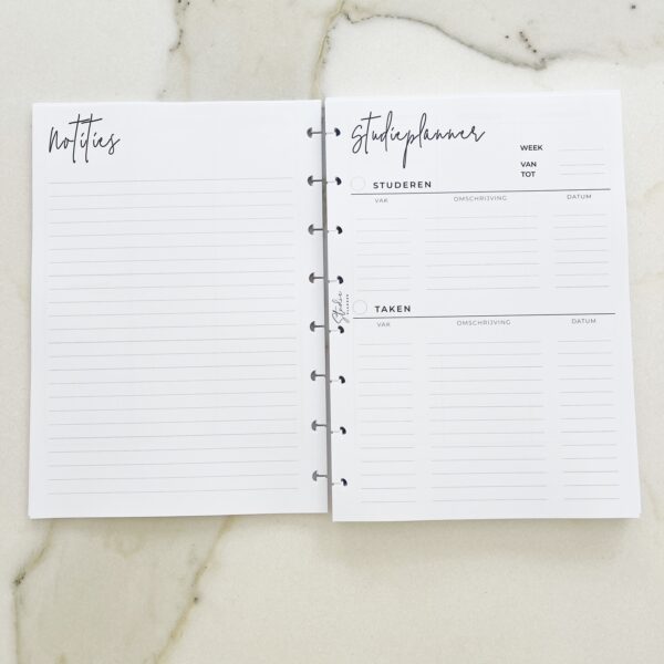 Navulling studieplanner - Afbeelding 12