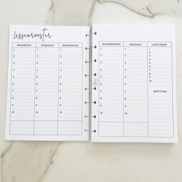 Navulling studieplanner - Afbeelding 8