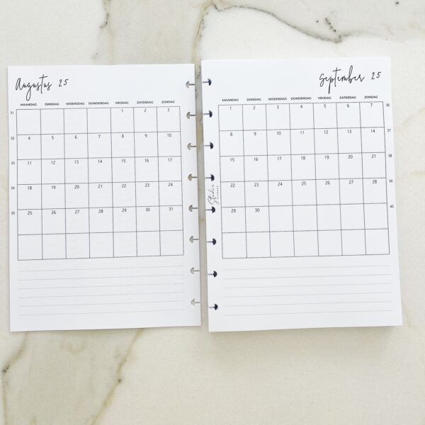 Navulling studieplanner - Afbeelding 6