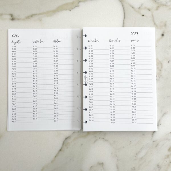 Navulling docentenplanner schooljaar 2026-2027 - Afbeelding 8