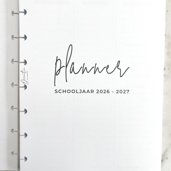 Navulling docentenplanner schooljaar 2026-2027 - Afbeelding 3