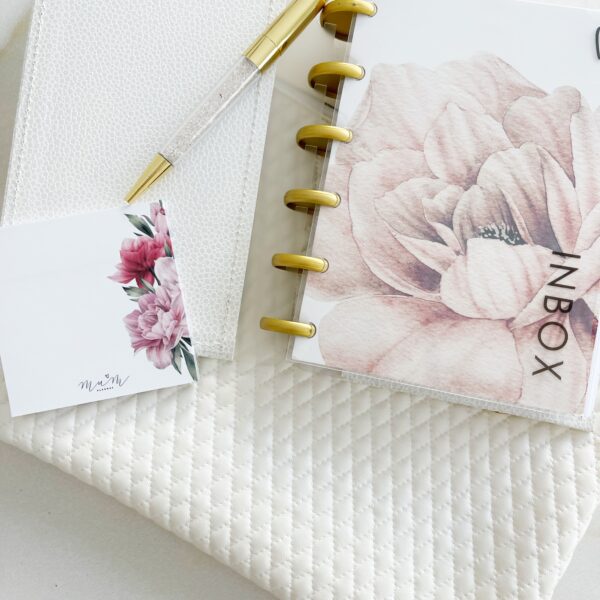 Decopapier ‘Romantic flowers’ Pocket - Afbeelding 3